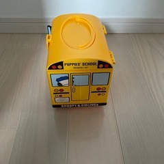 スヌーピ　おもちゃ入れの画像