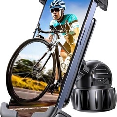 新品　箱入り　自転車、バイク用スマホホルダー