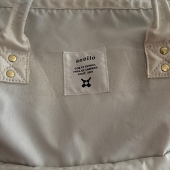 anello リュック アネロ　ホワイトの画像