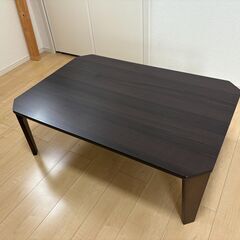 ＊お譲り先決定＊【ニトリ】折りたたみ式ローテーブル　60×90×32の画像