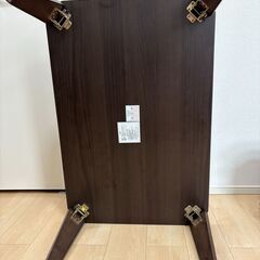 ＊お譲り先決定＊【ニトリ】折りたたみ式ローテーブル　60×90×32の画像