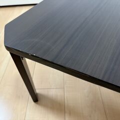 ＊お譲り先決定＊【ニトリ】折りたたみ式ローテーブル　60×90×32の画像