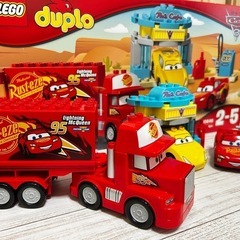 ☆廃盤品☆LEGO デュプロ 10846 ディズニー カーズ フローのカフェ❁¨̮ の画像