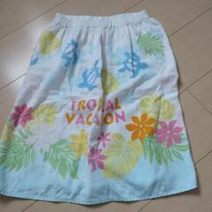 90cm女の子水着セットの画像