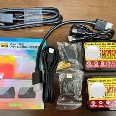 ワイヤレスHDMI送信機 受信機 セットBluetooth/WiFi不要の画像