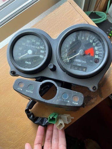 ゼファー初期メーター実働外し