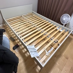 IKEA Gursken ダブルベッドフレーム