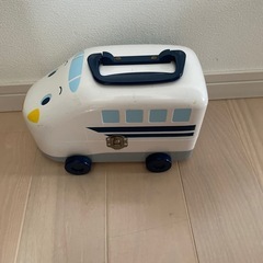 新幹線　おもちゃ入れの画像