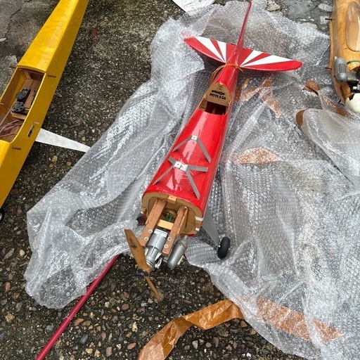 ＯＫ模型  機体　エンジン　飛行機　6台　引き取りのみ　　