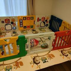 日本育児　ベビーサークルの画像