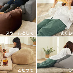 ビーズソファ 大 本体(Nストレッチ)購入時7,407円（税抜）の画像