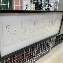 IKEA OLUNDA ピカソ レプリカ アートフレーム