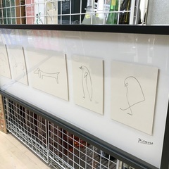 ☆ドリーム２号館☆IKEA OLUNDA ピカソ レプリカ アートフレームの画像