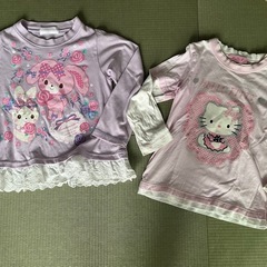【キャラクター】5枚セット120cm☆ロンT バラ売りも可能！ マリー ソフィア ポケモン キティ ボンボンリボンの画像
