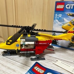 ☆廃盤品☆LEGO シティ 60179 救急ヘリコプター❁¨̮の画像
