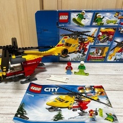 ☆廃盤品☆LEGO シティ 60179 救急ヘリコプター❁¨̮の画像
