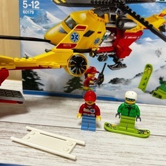☆廃盤品☆LEGO シティ 60179 救急ヘリコプター❁¨̮の画像