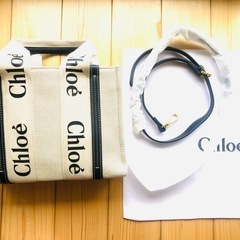 Chloe トートバッグ woody スモール新品未使用クロエトートバッグの画像