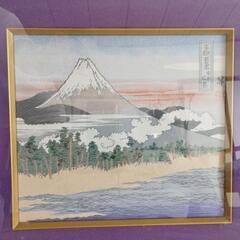 額縁（富嶽百景、千本松原）の画像