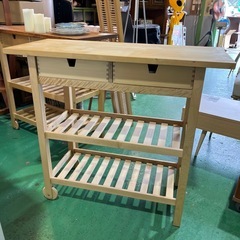 2️⃣IKEA FÖRHÖJA フォルホイア キッチンワゴンに
