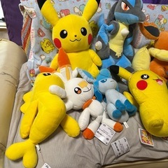 ポケモンぬいぐるみ9点[美品] の画像