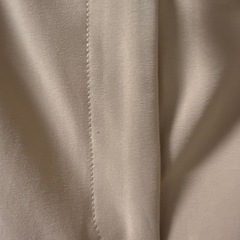 AubeL ベージュ ワイドパンツ ウエストリボン付きの画像