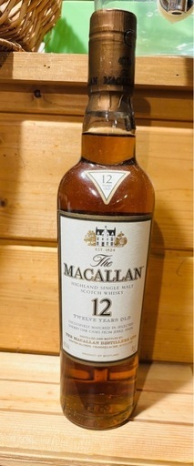 マッカラン　シェリーオークカスク　旧ボトル　12年　350ml　ハーフ ザ・マッカラン シェリーオーク ザ・マッカラン12年シェリー