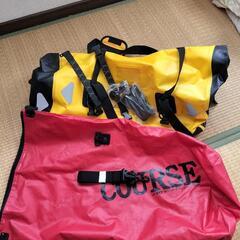 防水バッグ　ふたつ