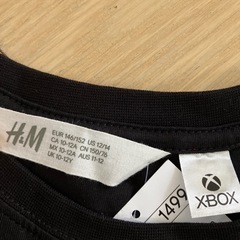 H&M新品 145/150サイズ　XBOXの画像