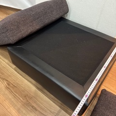 ソファー　オットマンの画像