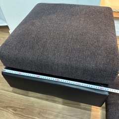 ソファー　オットマンの画像