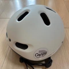 【美品】キャッピー cappy  幼児用 ヘルメット 自転車 キッズ ベビーの画像