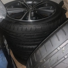 タイヤとホイールセットの画像