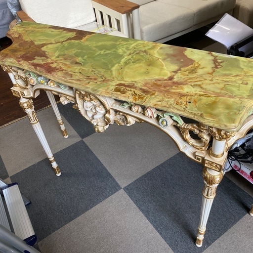 ?特価品?コンソールテーブル オシャレ ロココ調 No.2262 