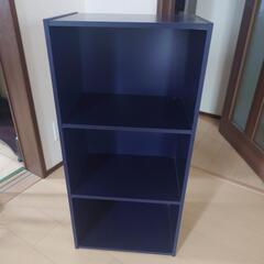 カラーボックス3段　1個の画像