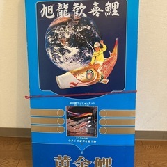 マンションベランダ用　鯉のぼり　　ハッピ付き