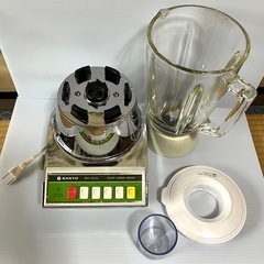 サンヨーフードドリンクミキサー レトロの画像