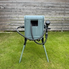 
タカギ ホースリール 金属製ホースリール リフトメタル カバー付き 20mの画像