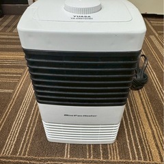 YUASA ミニファンヒーター YA-D601D（ホワイト）