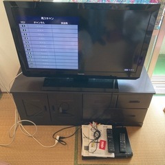 テレビ レコーダーセット TOSHIBA 40AS2 D-BZ5...