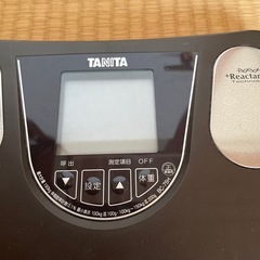 タニタ体重計の画像