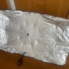 暑い！　折り畳み式サンシェード の画像