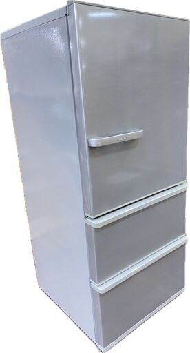 ジ235/ AQUA ノンフロン冷凍冷蔵庫 3ドア 2018年製 272L AQR-27G2-Sシルバー  アクア 耐熱100℃テーブル