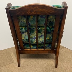 🛋️select used store LOOP... 🛋️morishige モリシゲ アンティーク チェア ソファ 1人掛け 花柄の画像