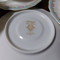 廃盤品★Noritakeノリタケ★アレグレット★ティーカップソーサー5個セット★ALLEGRETTOの画像