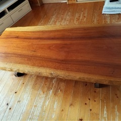 一枚板　テーブルの画像