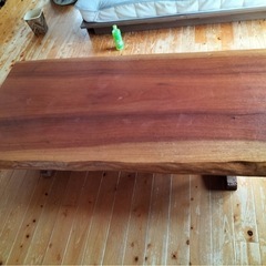 一枚板　テーブルの画像