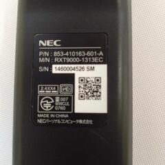 【値下げしました！】NEC純正リモコン(TV内蔵パソコン付属リモコン)の画像