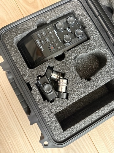 【美品】ZOOM ( ズーム ) H6 Black　ハンディレコーダー