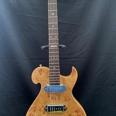 新品　オリジナル エレキギター　バールメープルトップ＆アッシュボディー